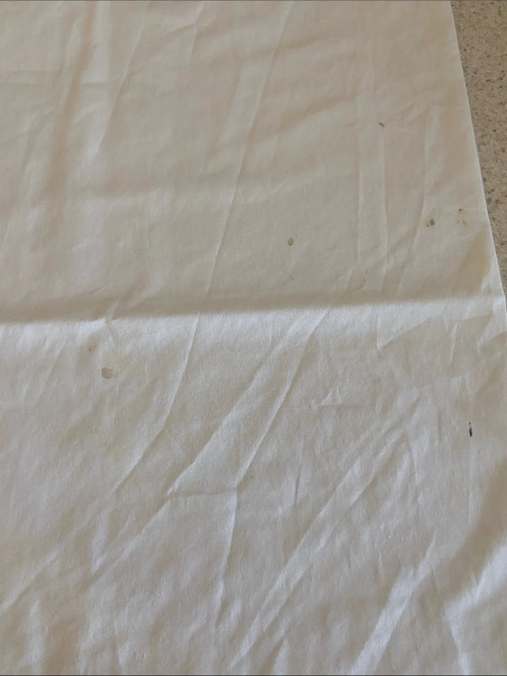 Vintage Hand Embroidered Sweet Dreams Pillowcases Pair